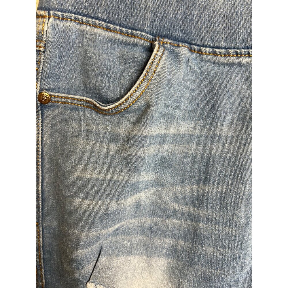 Jvini Embroidered Rose Jeggings - Picture 2 of 10